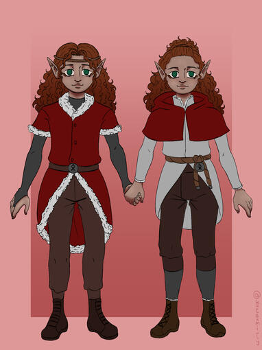 Ocs Lila e Lisa