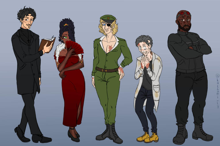 Personagens Bad souls